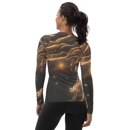 Women's Rash Guard - Ether Tangle