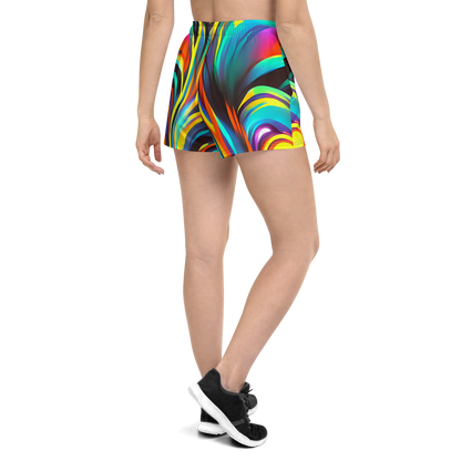 Women’s Athletic Shorts - Cyber Surge