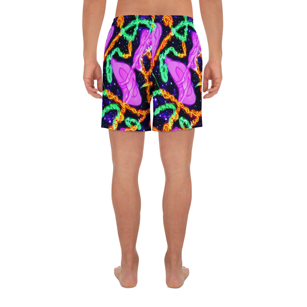 Men's Athletic Shorts - Enckell's Nebula