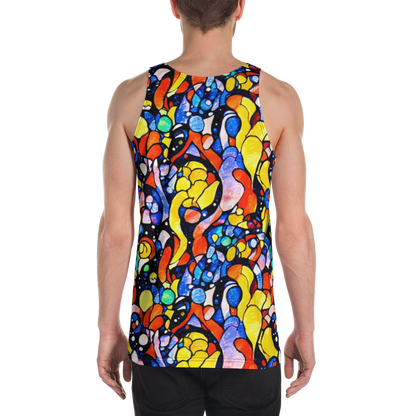 Men's Tank Top - Supernova Symphony