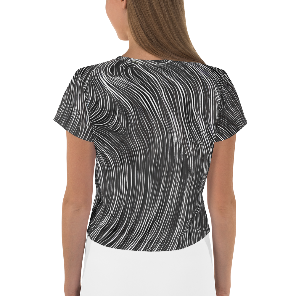 Women's Crop Tee - Wirth Waves