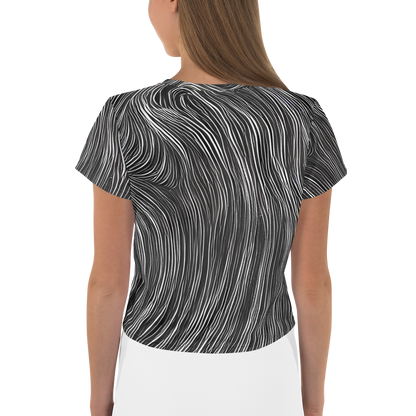 Women's Crop Tee - Wirth Waves