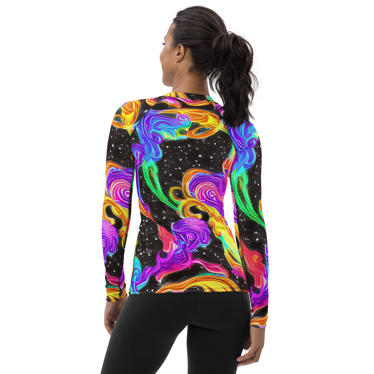 Women's Rash Guard - Yuan Whirls