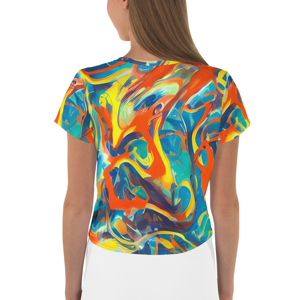 Women's Crop Tee - Chromatic Fusion