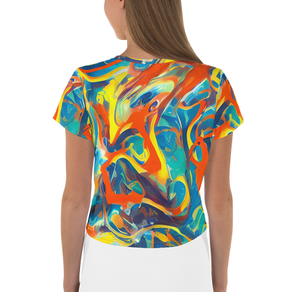 Women's Crop Tee - Chromatic Fusion