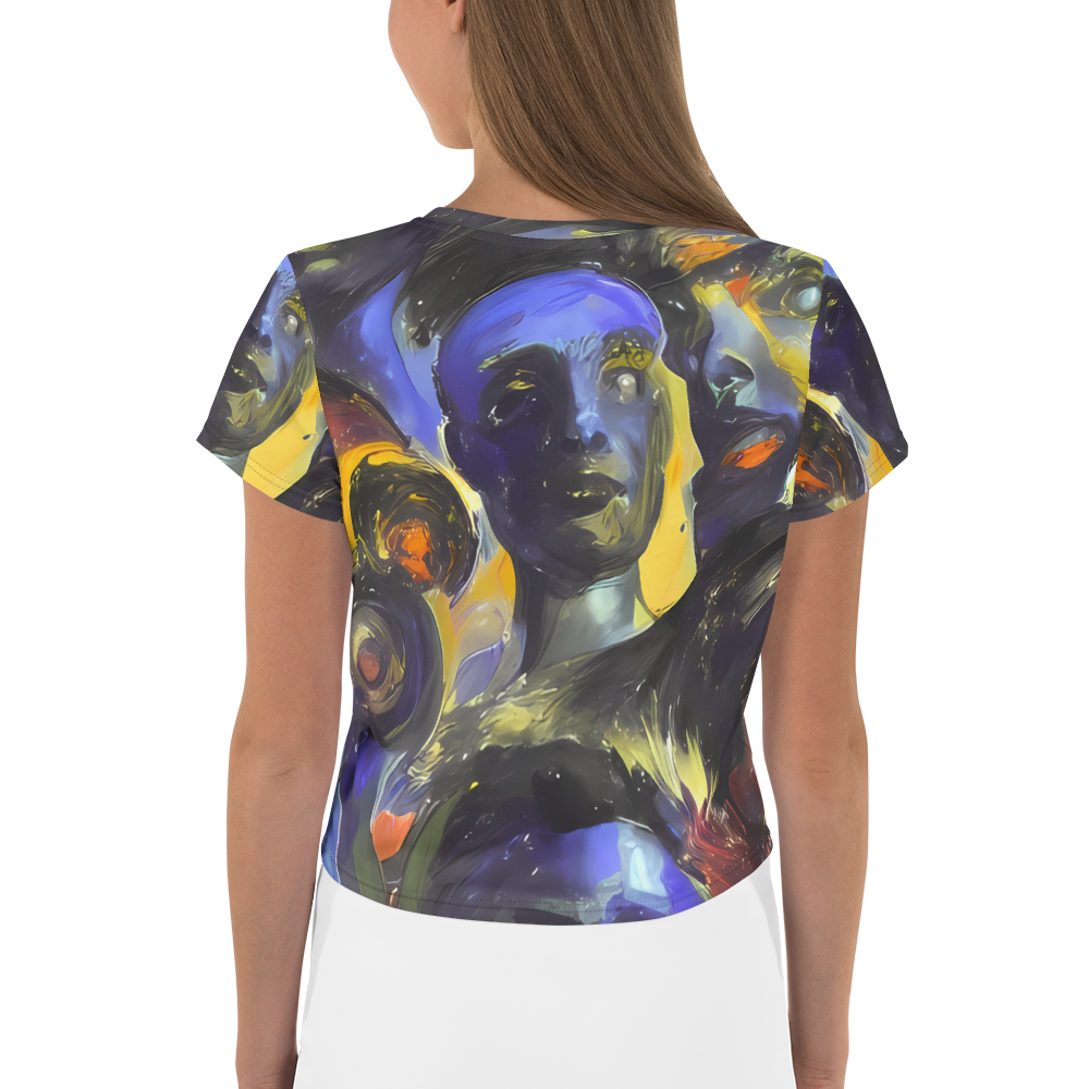 Women's Crop Tee - Corinthian Gaze