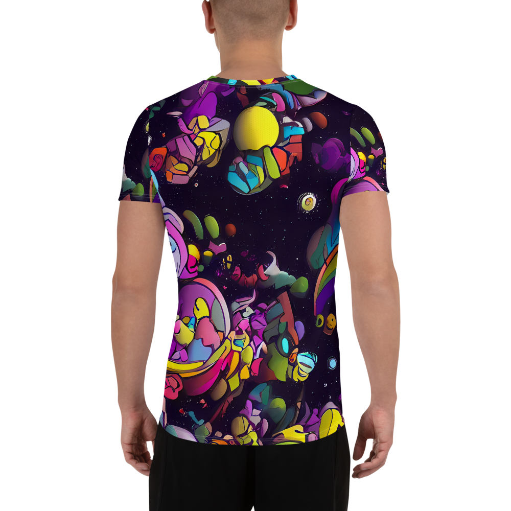 Men's Athletic T-Shirt - Galactic Playground