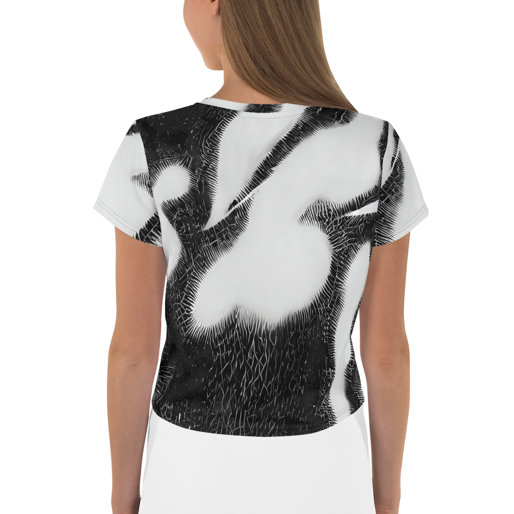 Women's Crop Tee - Ray's Illusion