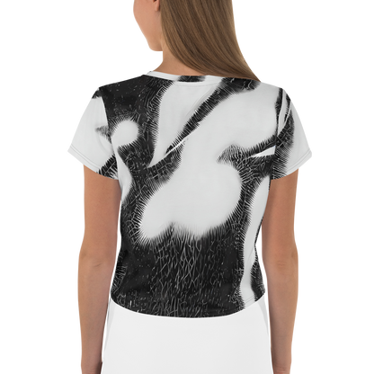 Women's Crop Tee - Ray's Illusion