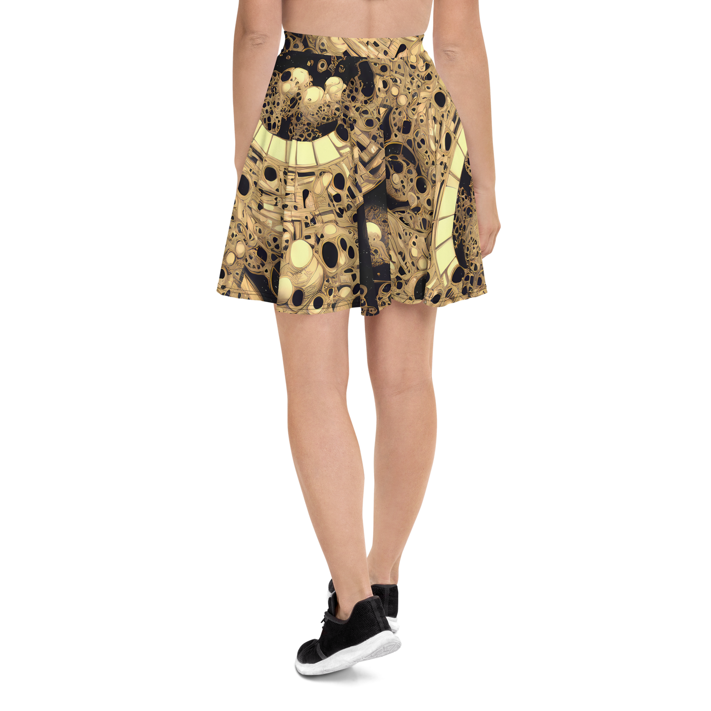 Skater Skirt - Baroque Orbit