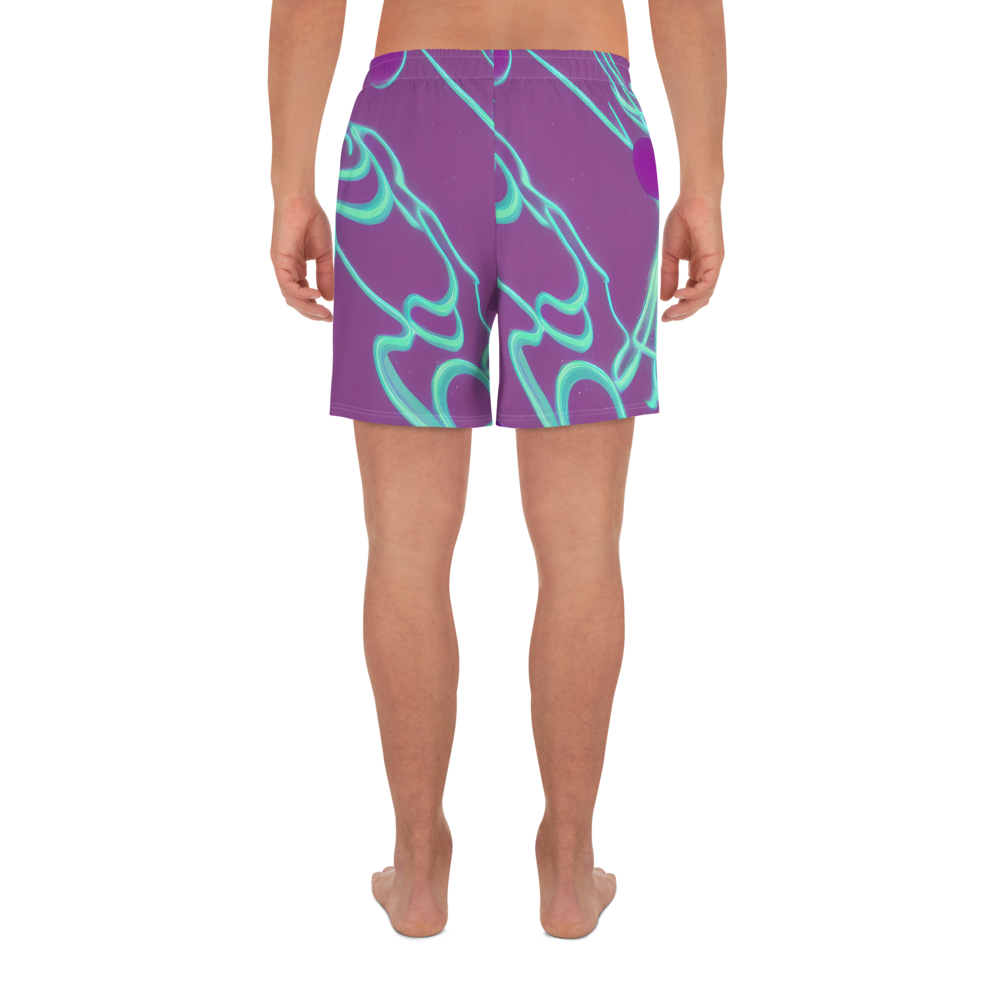 Men's Athletic Shorts - Neon Drift