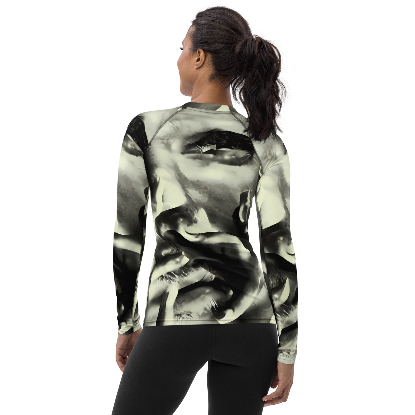 Women's Rash Guard - Shadowed Mystique