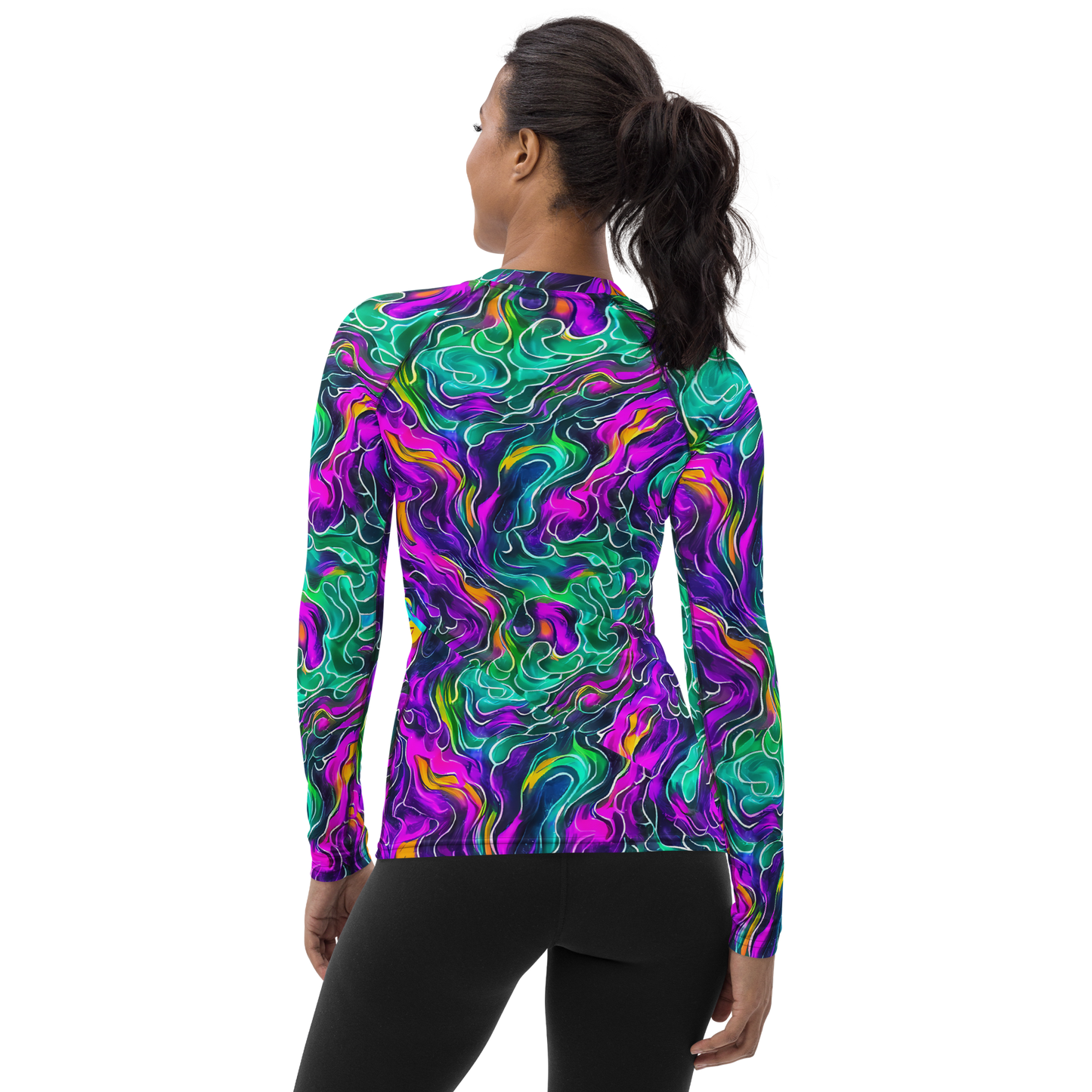 Women's Rash Guard - Vortex Dream