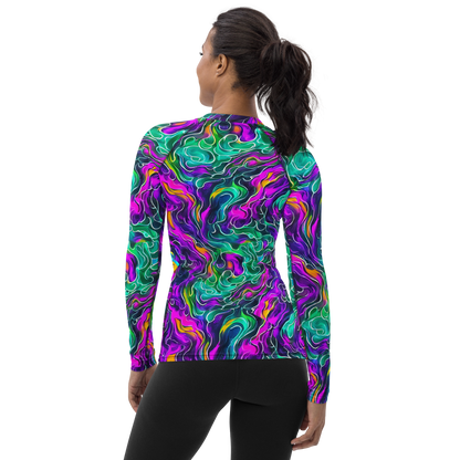 Women's Rash Guard - Vortex Dream