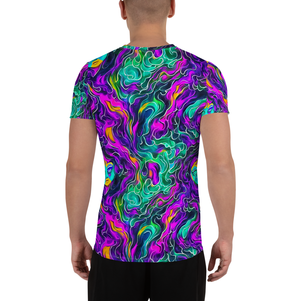 Men's Athletic T-Shirt - Vortex Dream