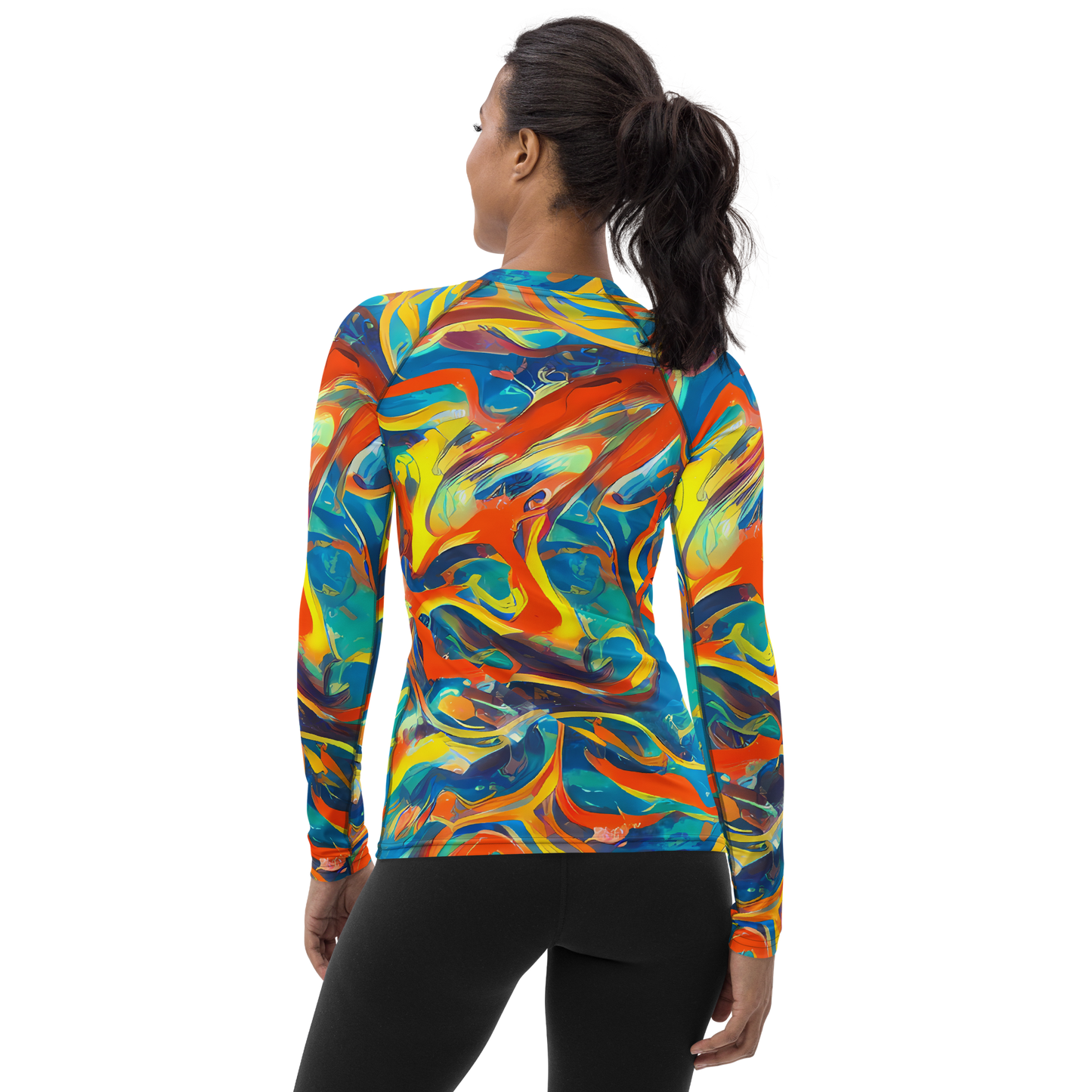 Women's Rash Guard - Chromatic Fusion