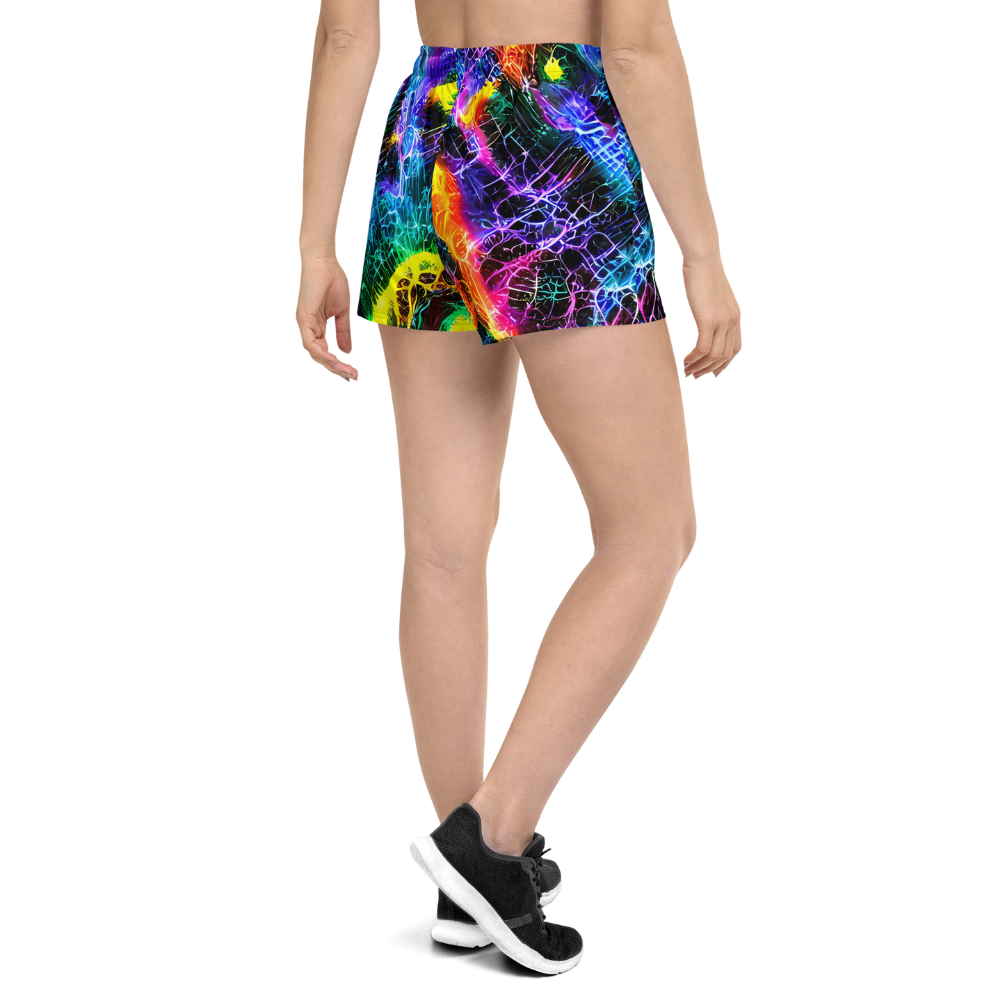 Women’s Athletic Shorts - Vivid Veil