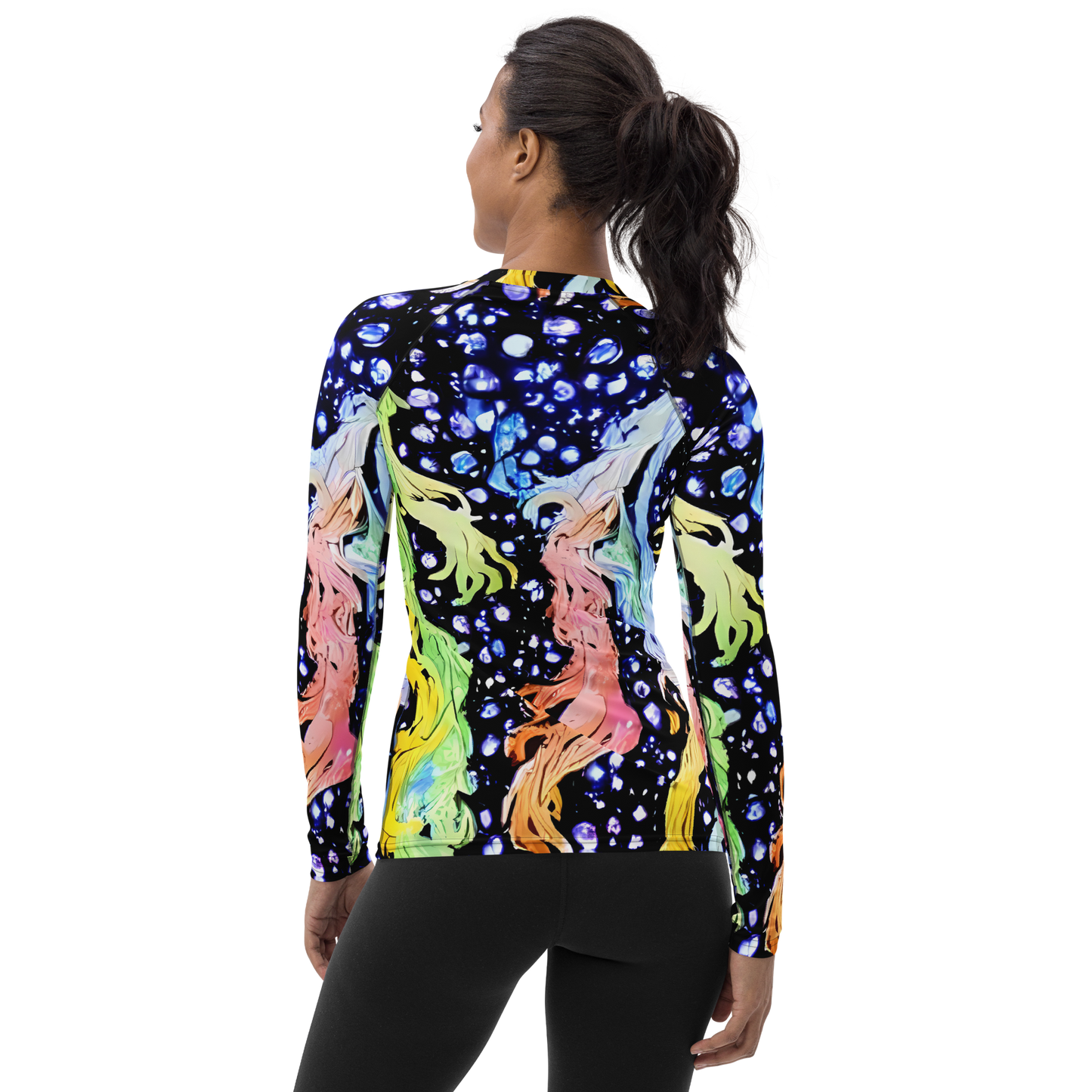 Women's Rash Guard - Celestial Serenade