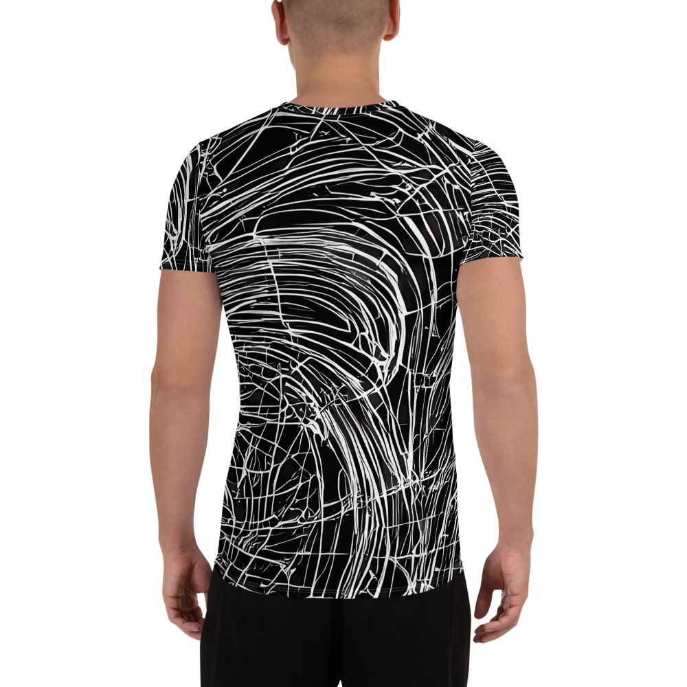 Men's Athletic T-Shirt - Biomech Spiral