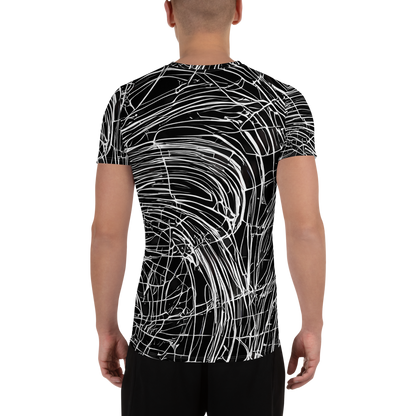 Men's Athletic T-Shirt - Biomech Spiral