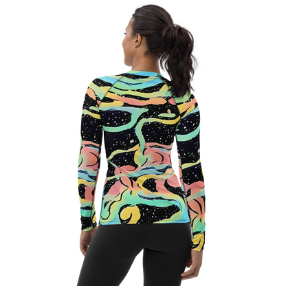 Women's Rash Guard - Mcguire Wavelength