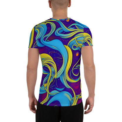 Men's Athletic T-Shirt - Stellar Swirls