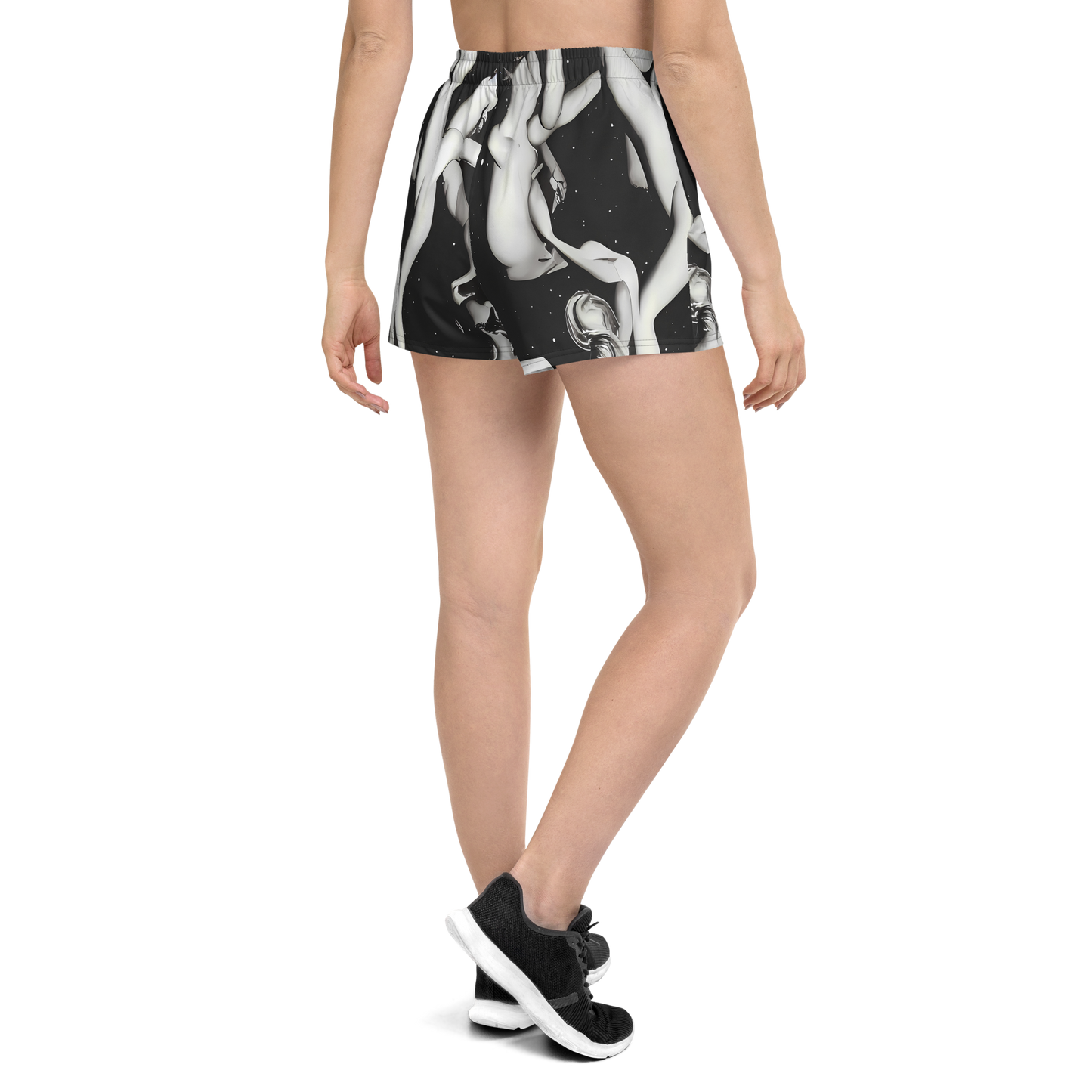 Women’s Athletic Shorts - Galactic Vogue