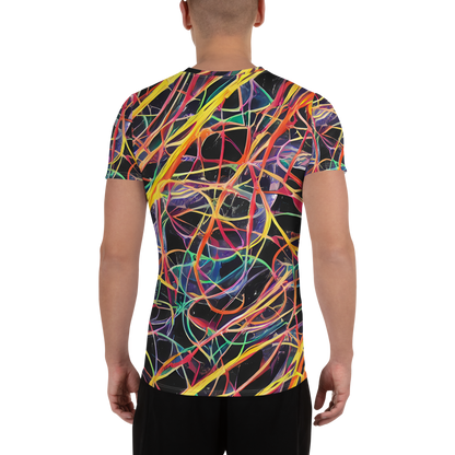 Men's Athletic T-Shirt - Acconci Twirl