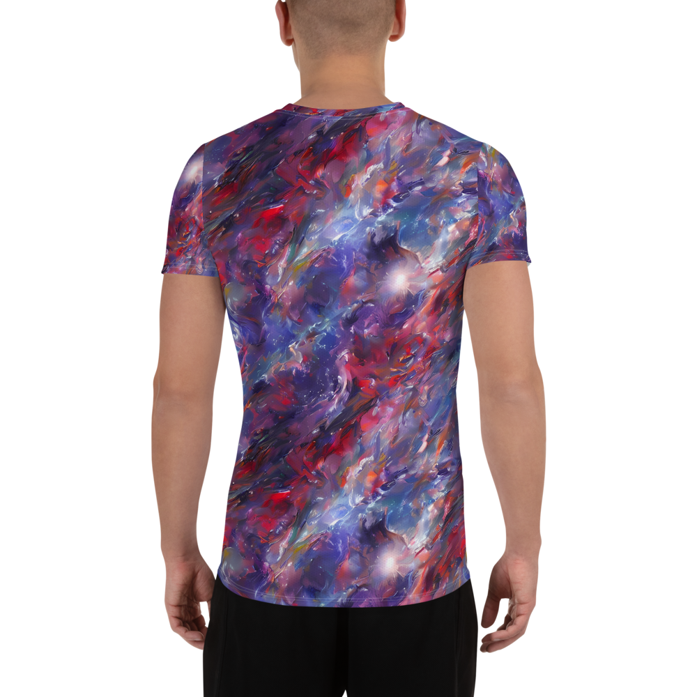 Men's Athletic T-Shirt - Nihei Nightscape