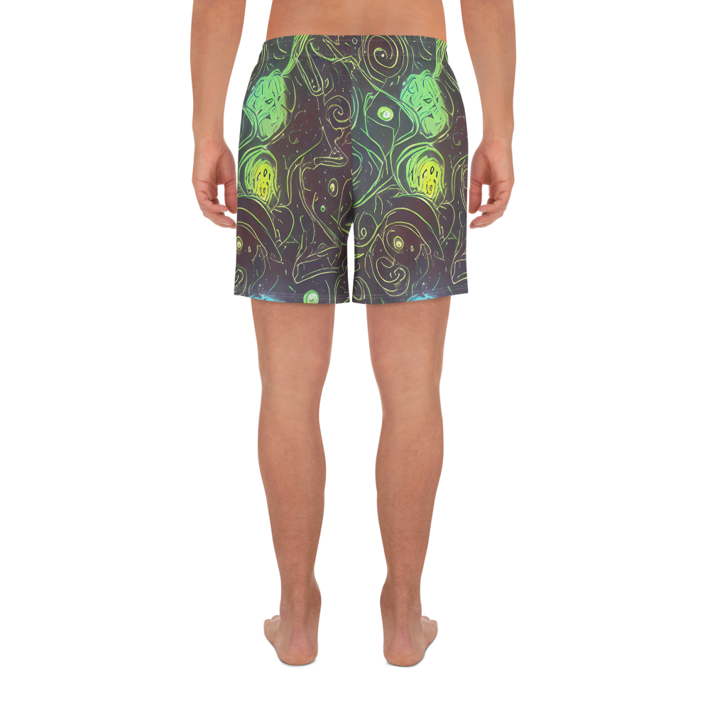 Men's Athletic Shorts - Starfield Scrolls