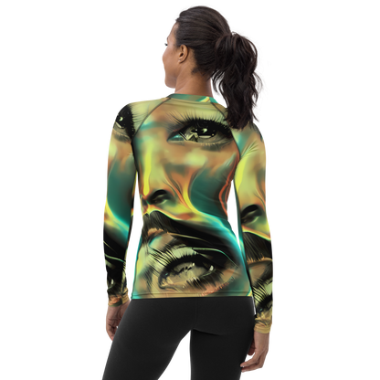 Women's Rash Guard - Newtonian Visage