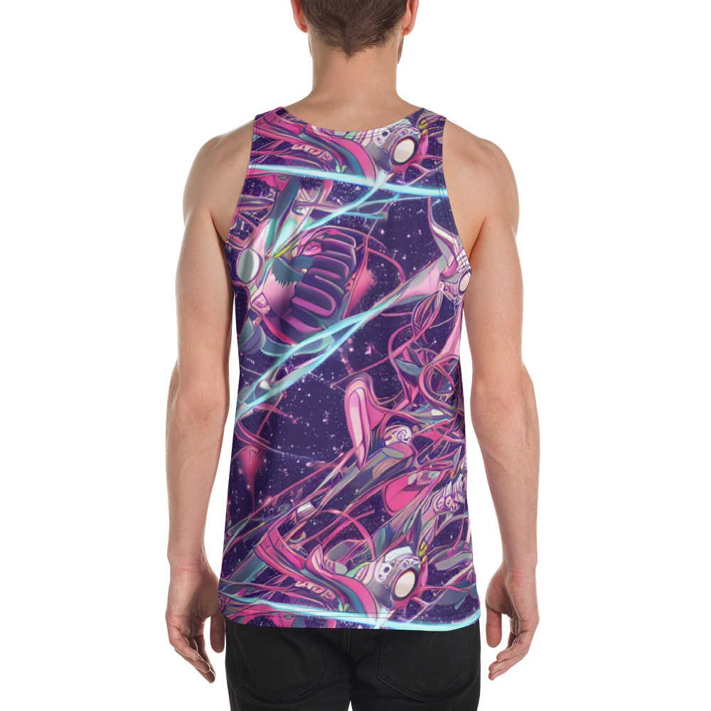 Men's Tank Top - Neo-Tokyo Twirl