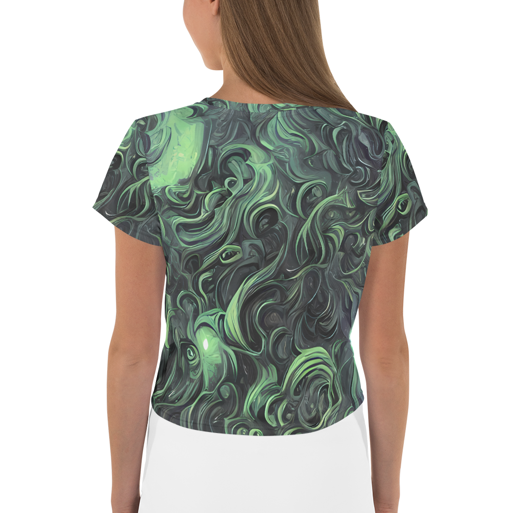 Women's Crop Tee - Savrasov Swirls