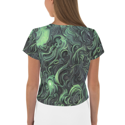 Women's Crop Tee - Savrasov Swirls