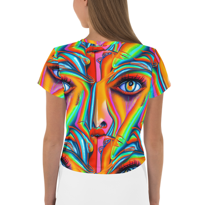 Women's Crop Tee - Kaleidovisions