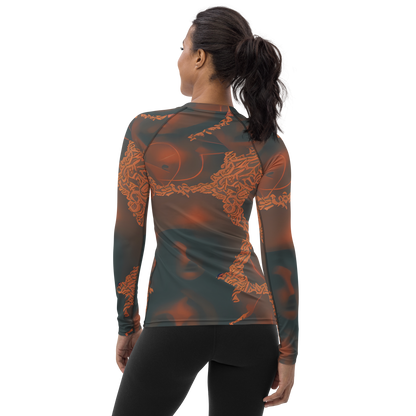 Women's Rash Guard - Chimeric Visage