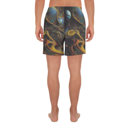 Men's Athletic Shorts - Galactic Swirl