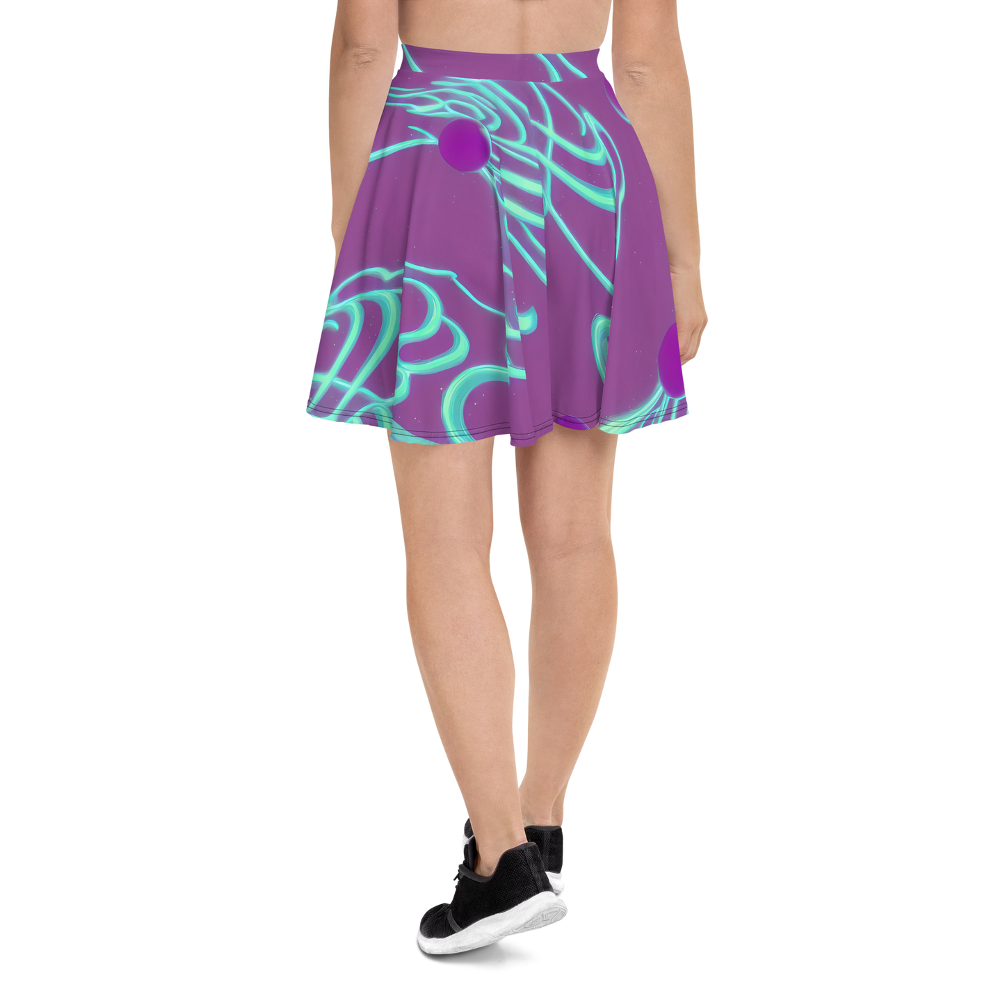 Skater Skirt - Neon Drift
