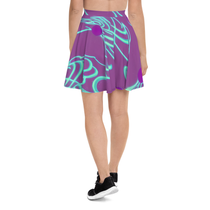 Skater Skirt - Neon Drift