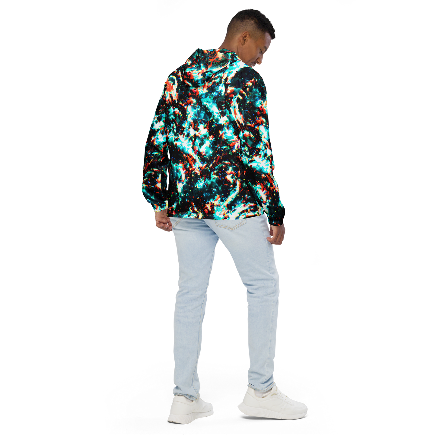 Men's Windbreaker - Whirlpool Dream