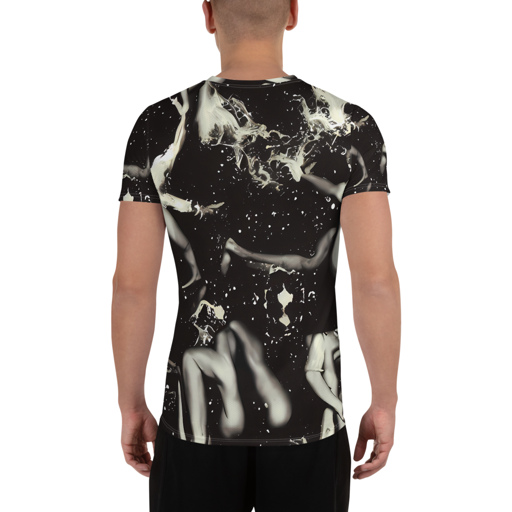 Men's Athletic T-Shirt - Newton's Silhouette
