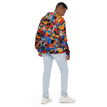 Men's Windbreaker - Abstract Mingle