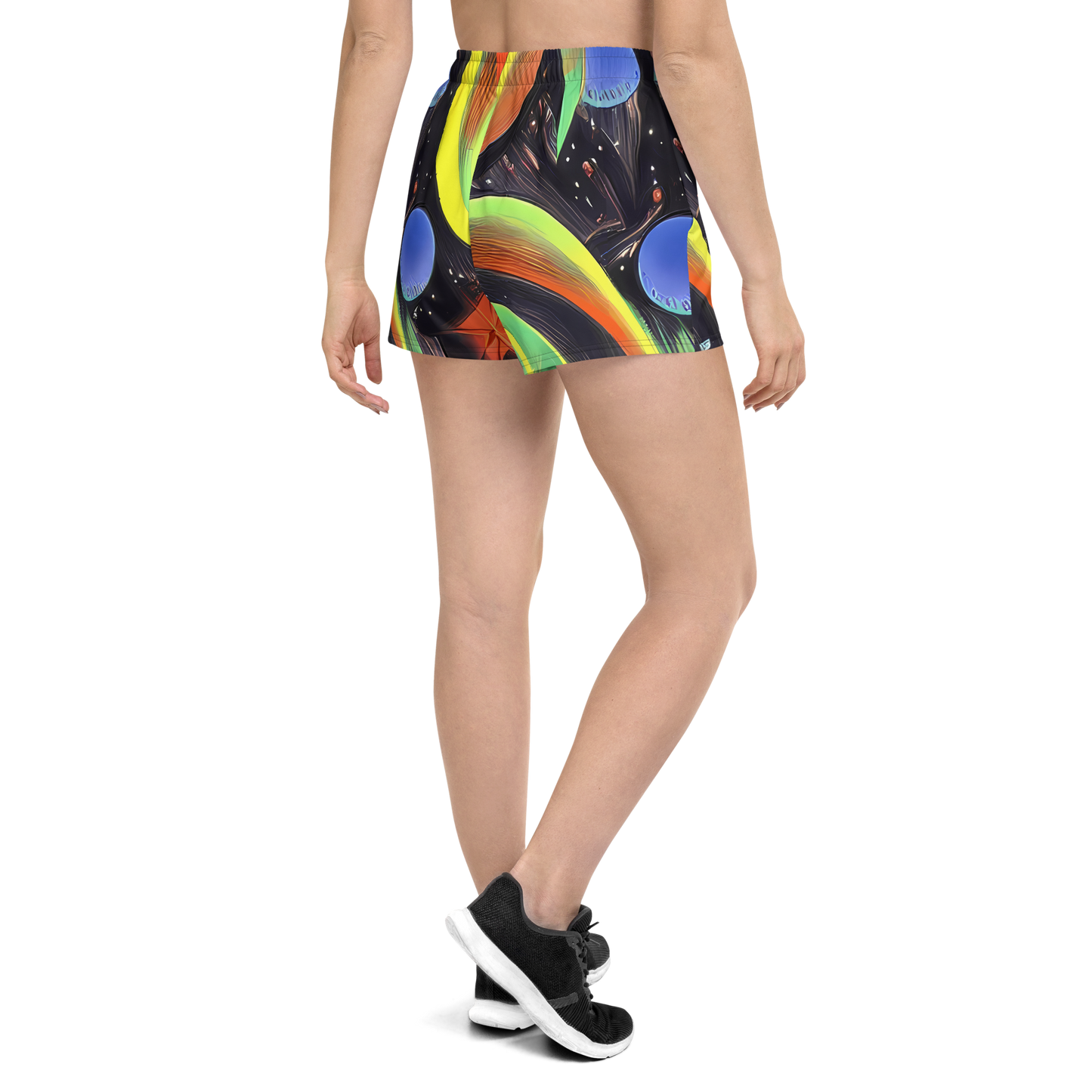 Women’s Athletic Shorts - Tenggren Whirl