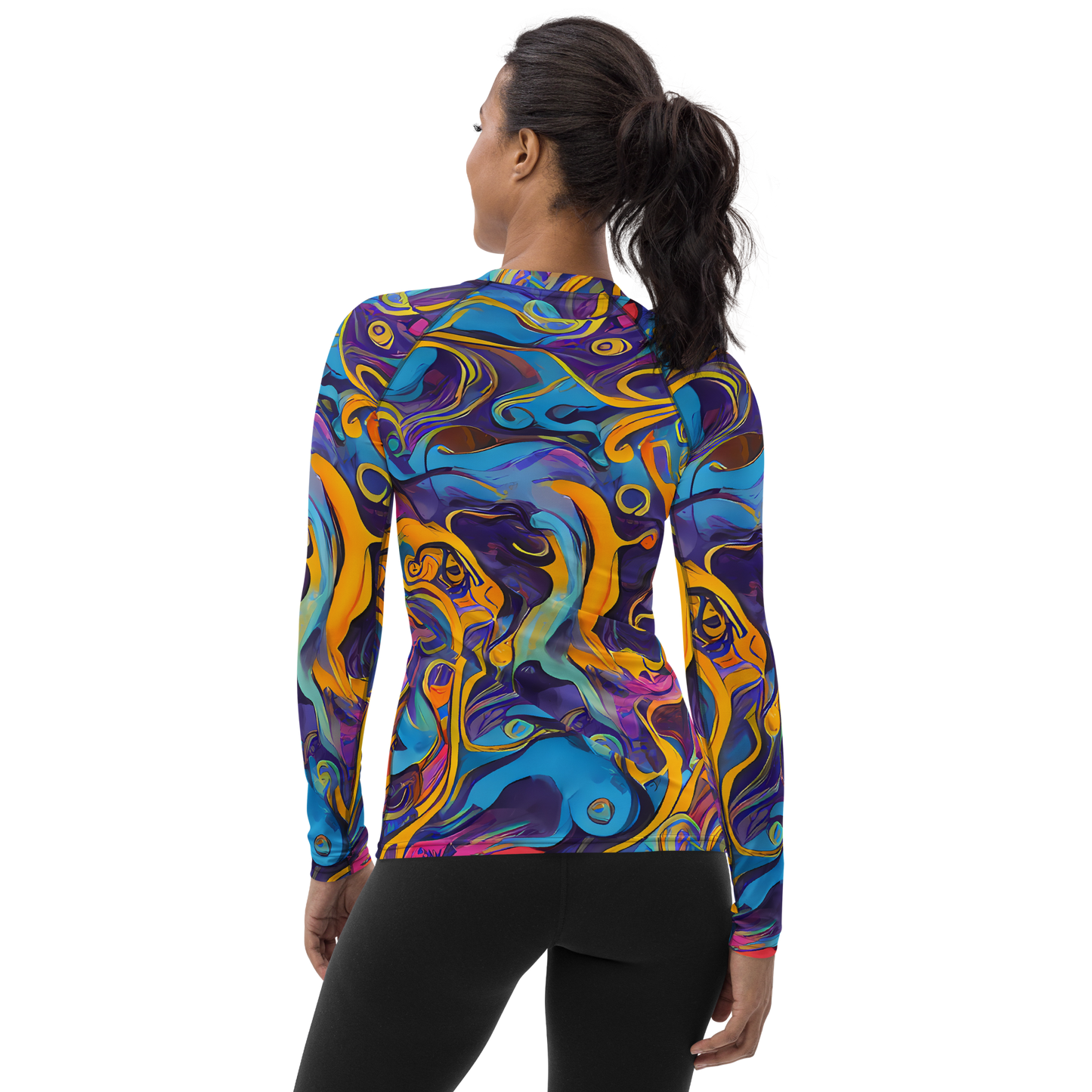 Women's Rash Guard - Cecily's Whorl