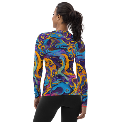 Women's Rash Guard - Cecily's Whorl