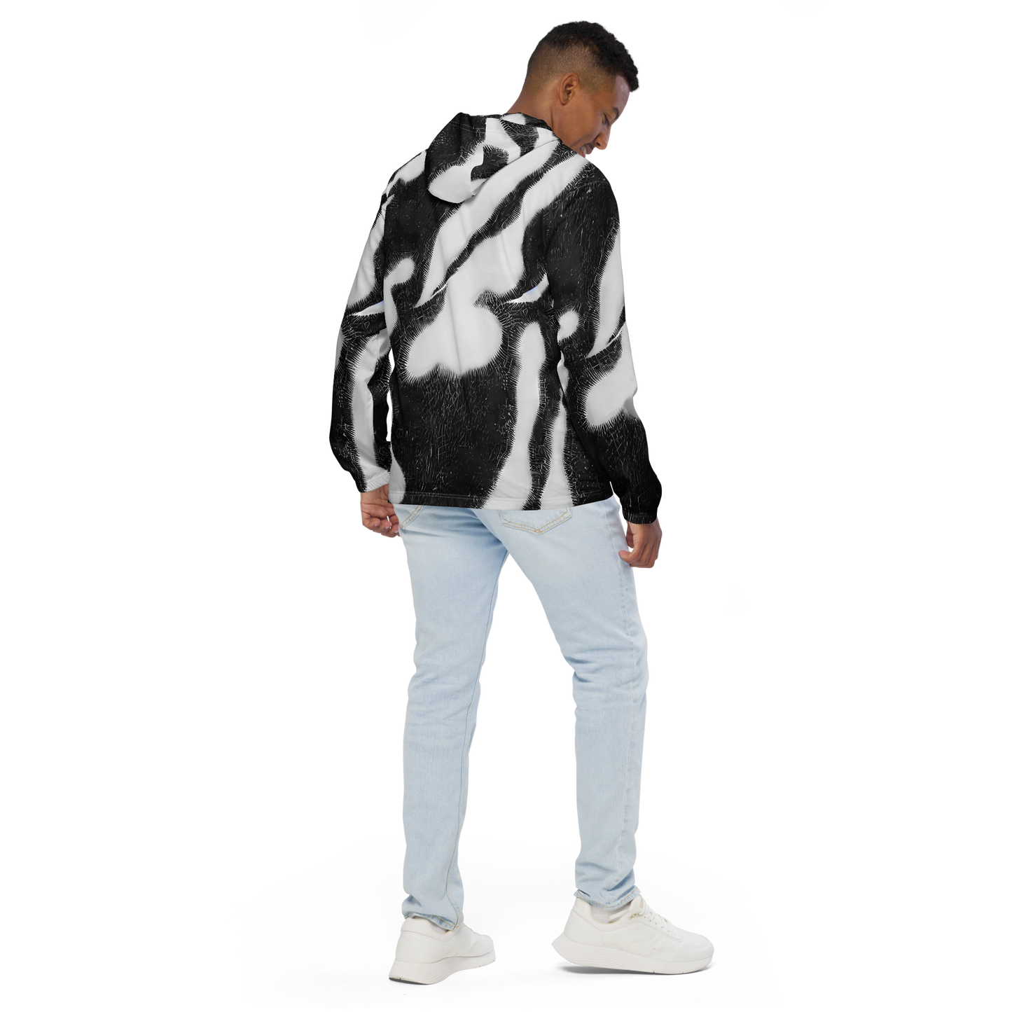 Men's Windbreaker - Ray's Illusion