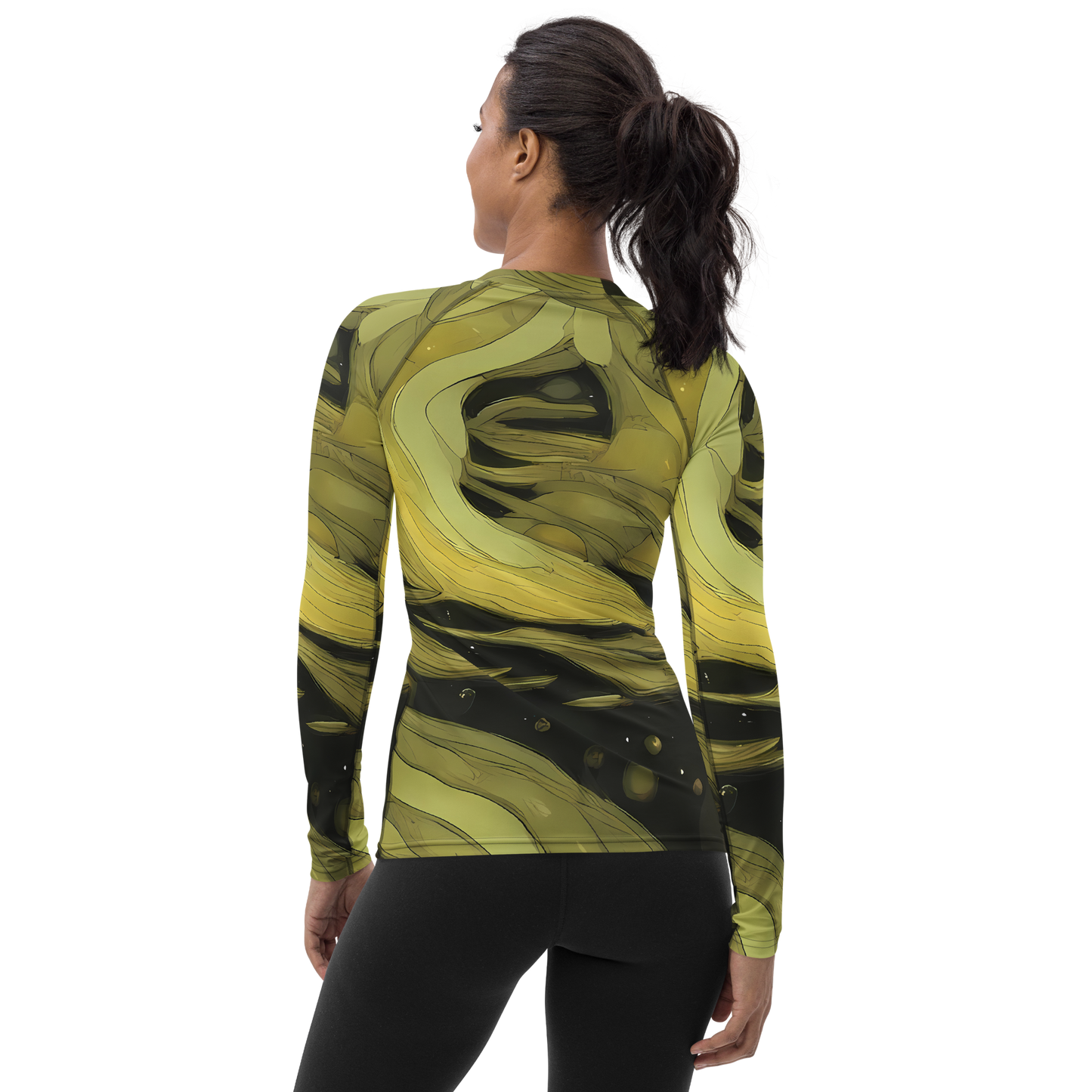 Women's Rash Guard - Whispered Breeze