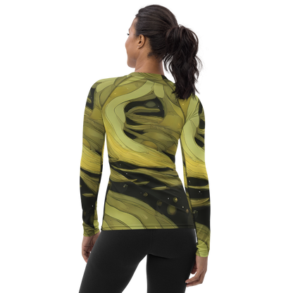 Women's Rash Guard - Whispered Breeze