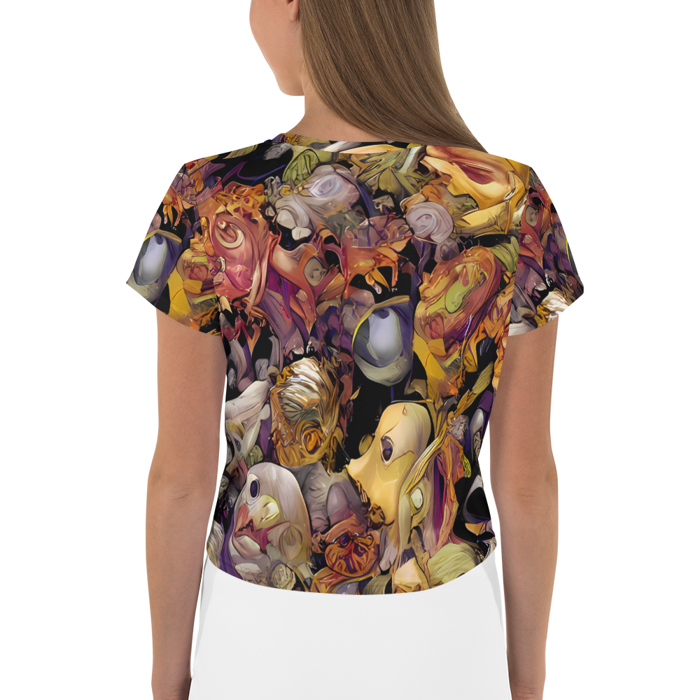 Women's Crop Tee - Arcimboldo Abundance