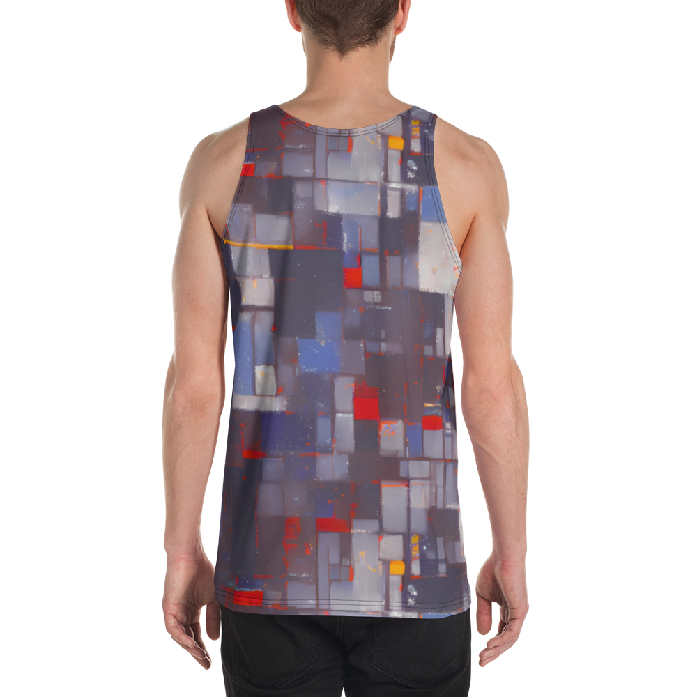 Men's Tank Top - Cubist Rhythm